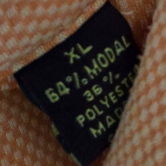 TOMMY BAHAMA GOLF Polo Shirt Men’s XL Orange Short Sleeve - Picture 8 of 8